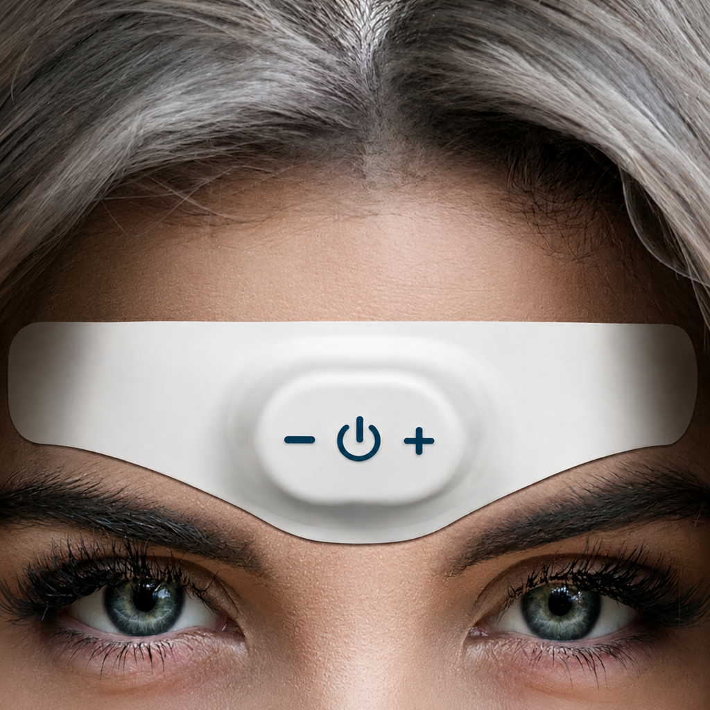 Smart TENS Sleep Patch Massager, White