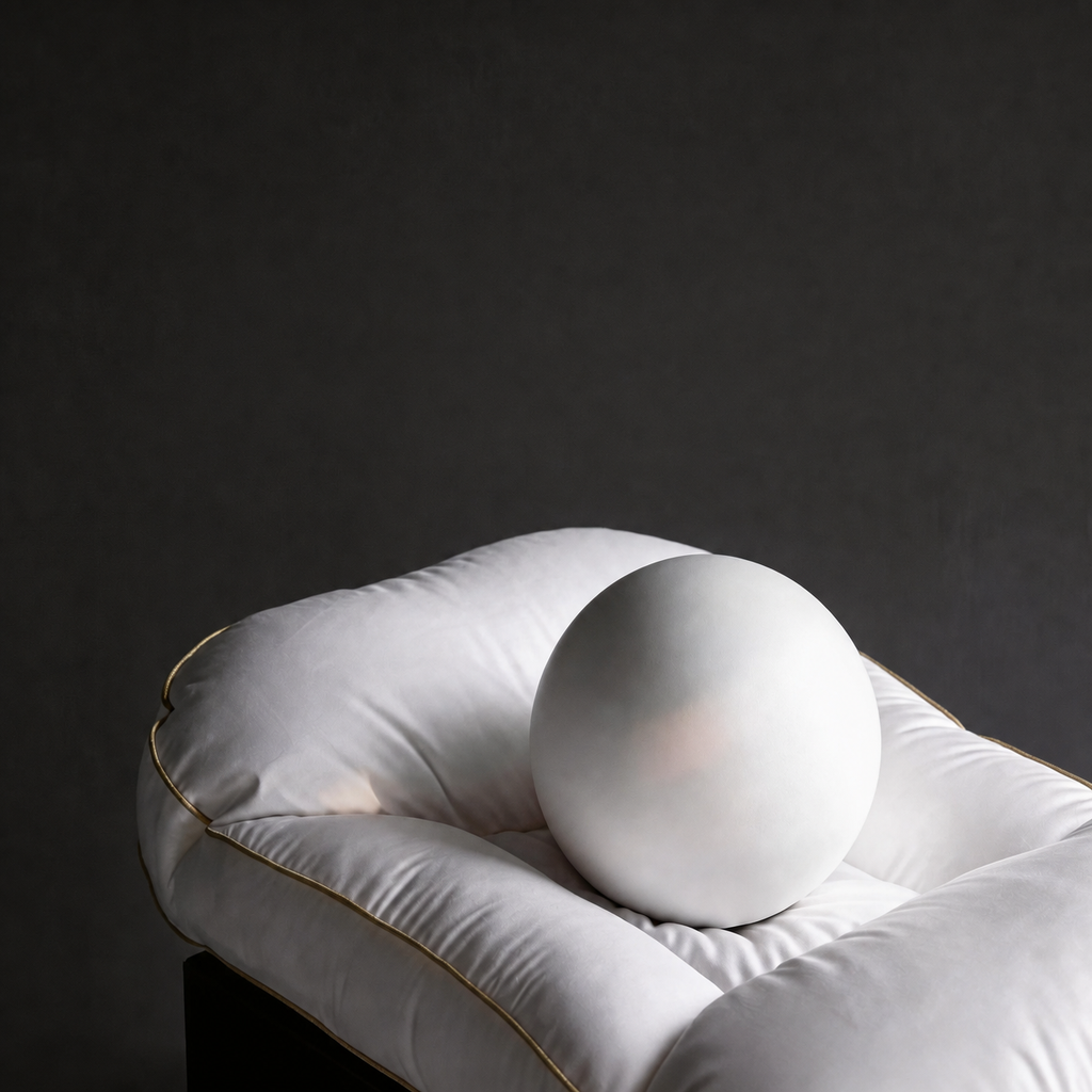 Zoned Goose Down Cervical Pillow for Neck Support, Regular