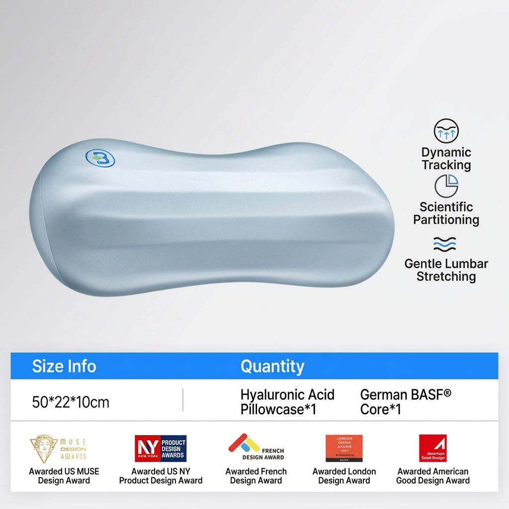 Ergonomic Lumbar Support Pillow