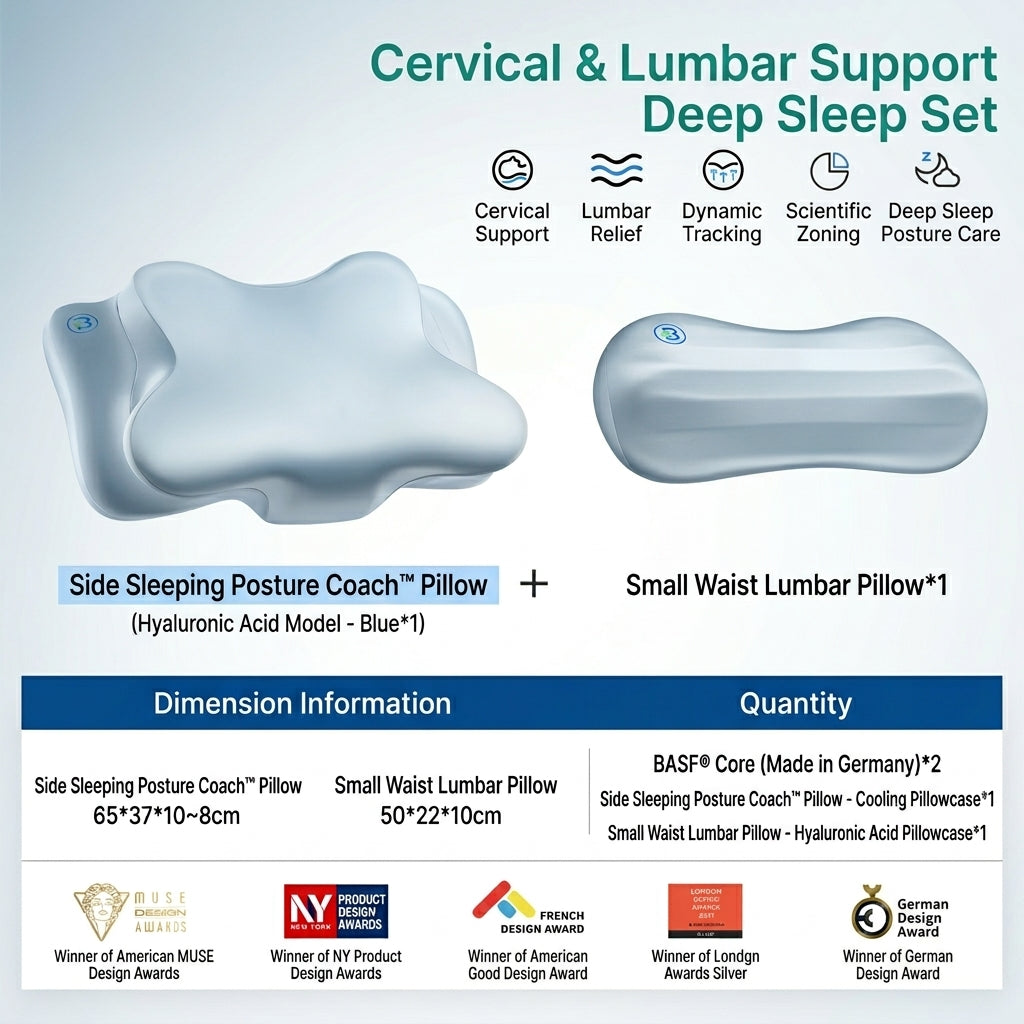 Ergonomic Lumbar Support Pillow