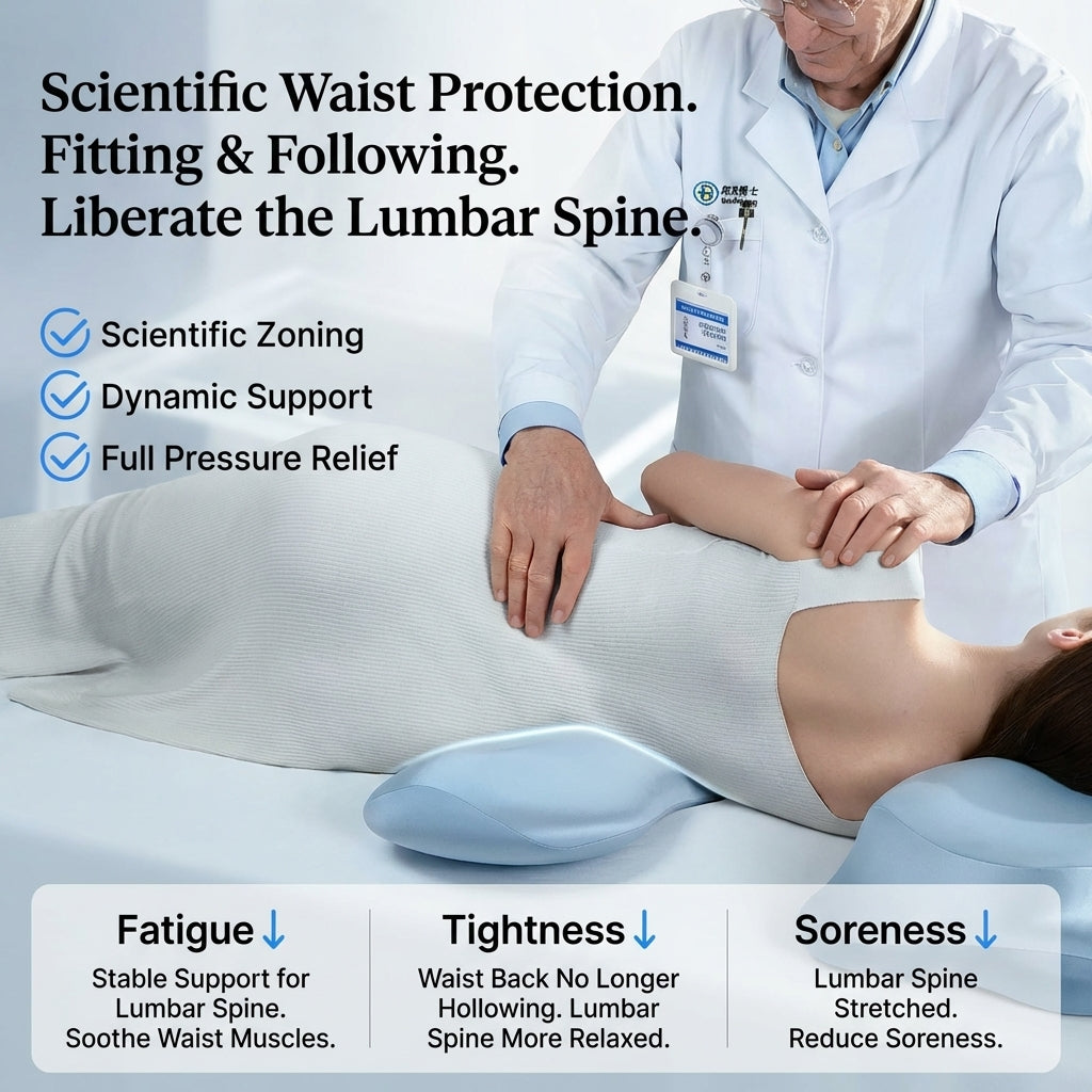 Ergonomic Lumbar Support Pillow