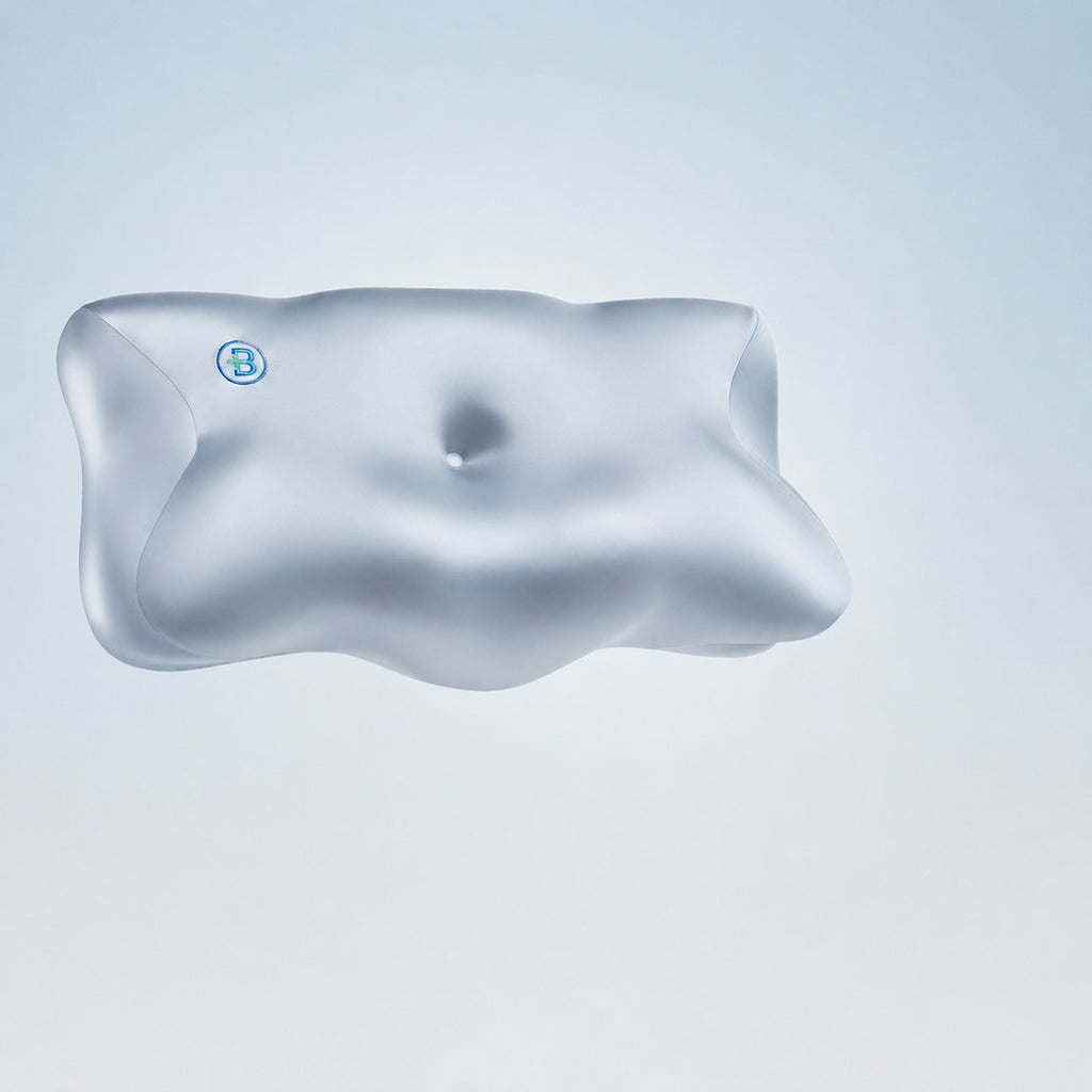 Deep-Wave Cervical Support Pillow for Neck Support, Blue