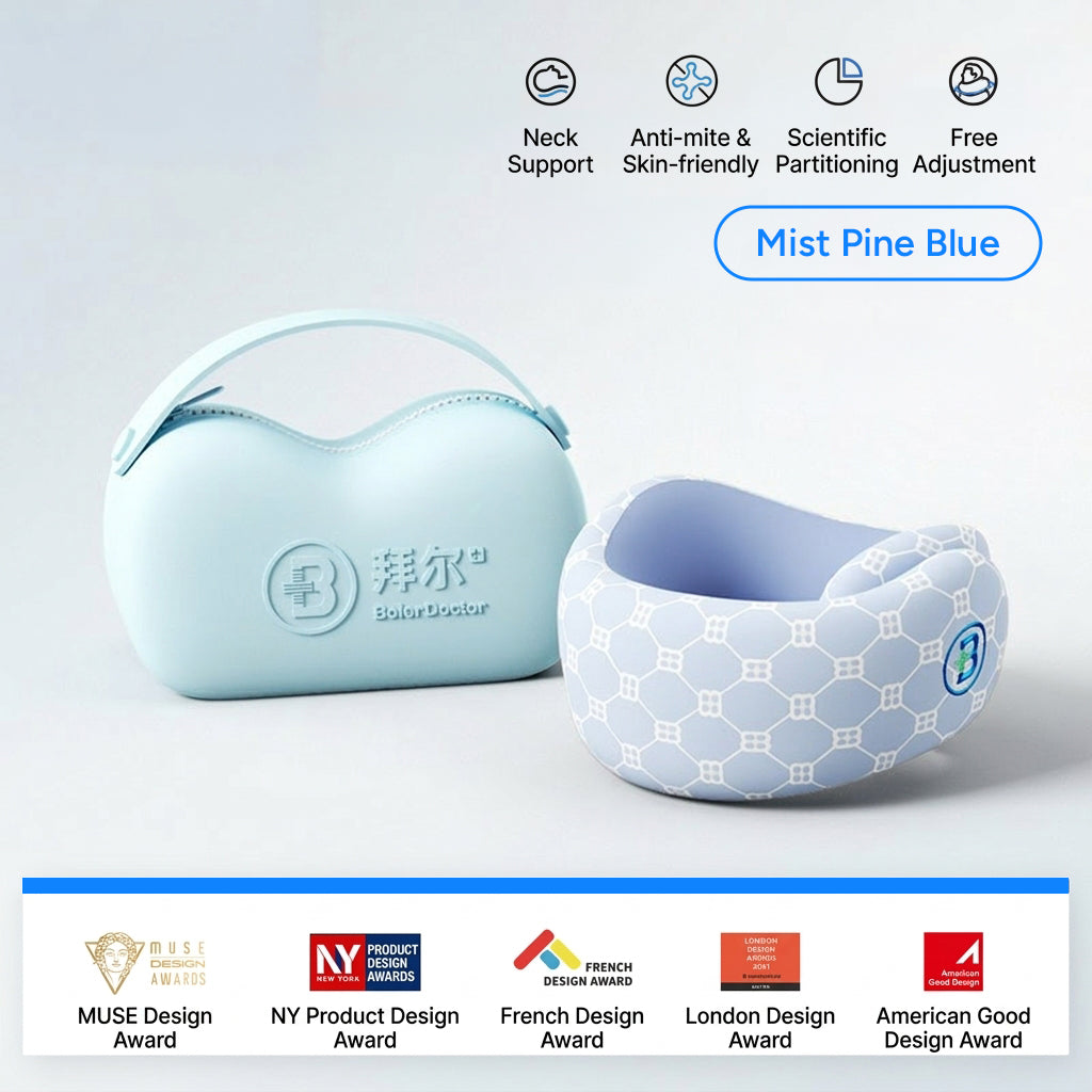 Ergonomic U-Shaped Travel Pillow